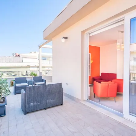 Sole E Mare - Terrazza - Wifi - Ac Lägenhet *