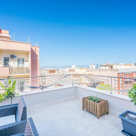 Sole E Mare - Terrazza - Wifi - Ac Lägenhet
