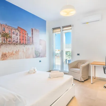 Sole E Mare - Terrazza - Wifi - Ac Apartment Cagliari